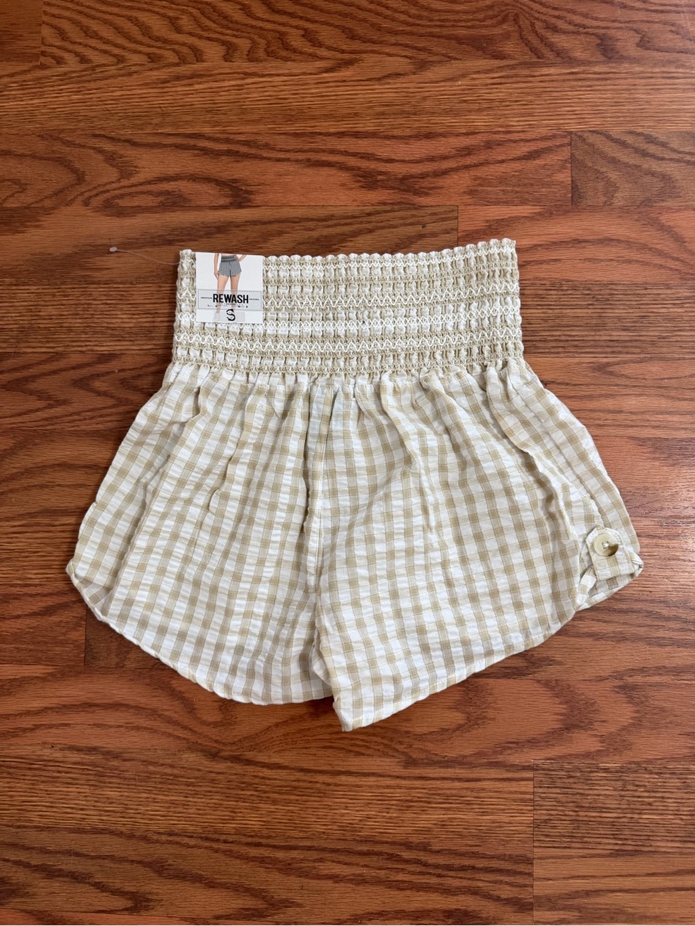 Rewash gingham shorts - Picture 2 of 2